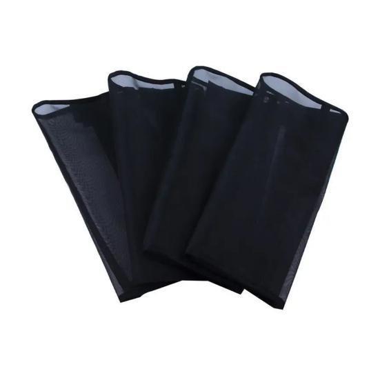 4 Pcs Horse Fly Boots Breathable Mesh Horse Leggings Equine Supplies for Reducing Stomping Hoof Damage Leg Fatigue