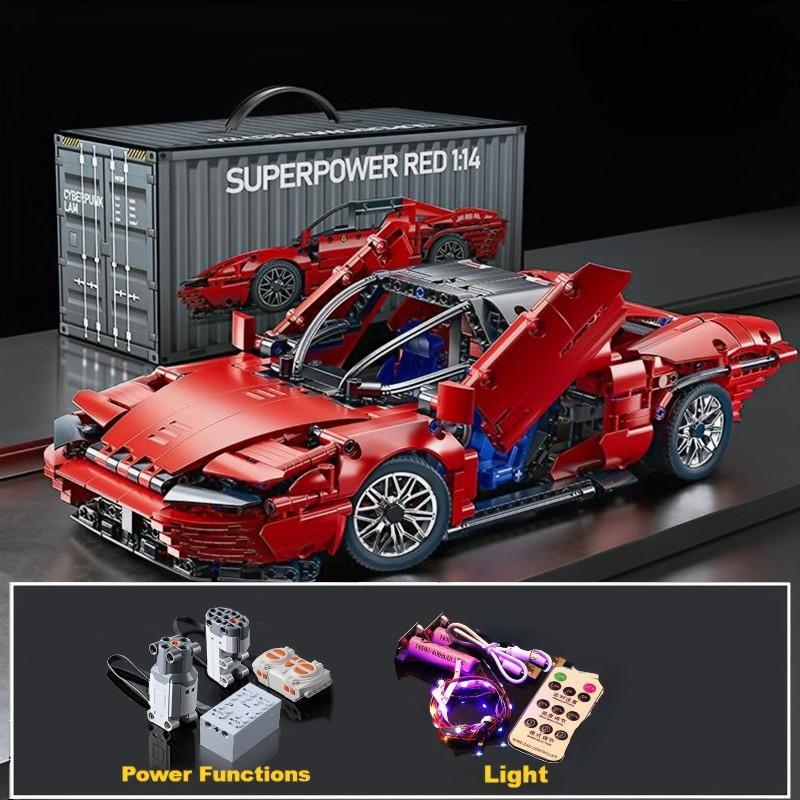 High-Quality 1:14 High-Quality Scale High-Quality Hypercar Construction set High-Quality Building Collection kit Self-assembly High-Quality