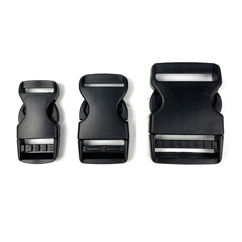 Nylon Material Cheap Price China Factory Supply Black Color Fastener Buckle Accessories Plastic Buckle