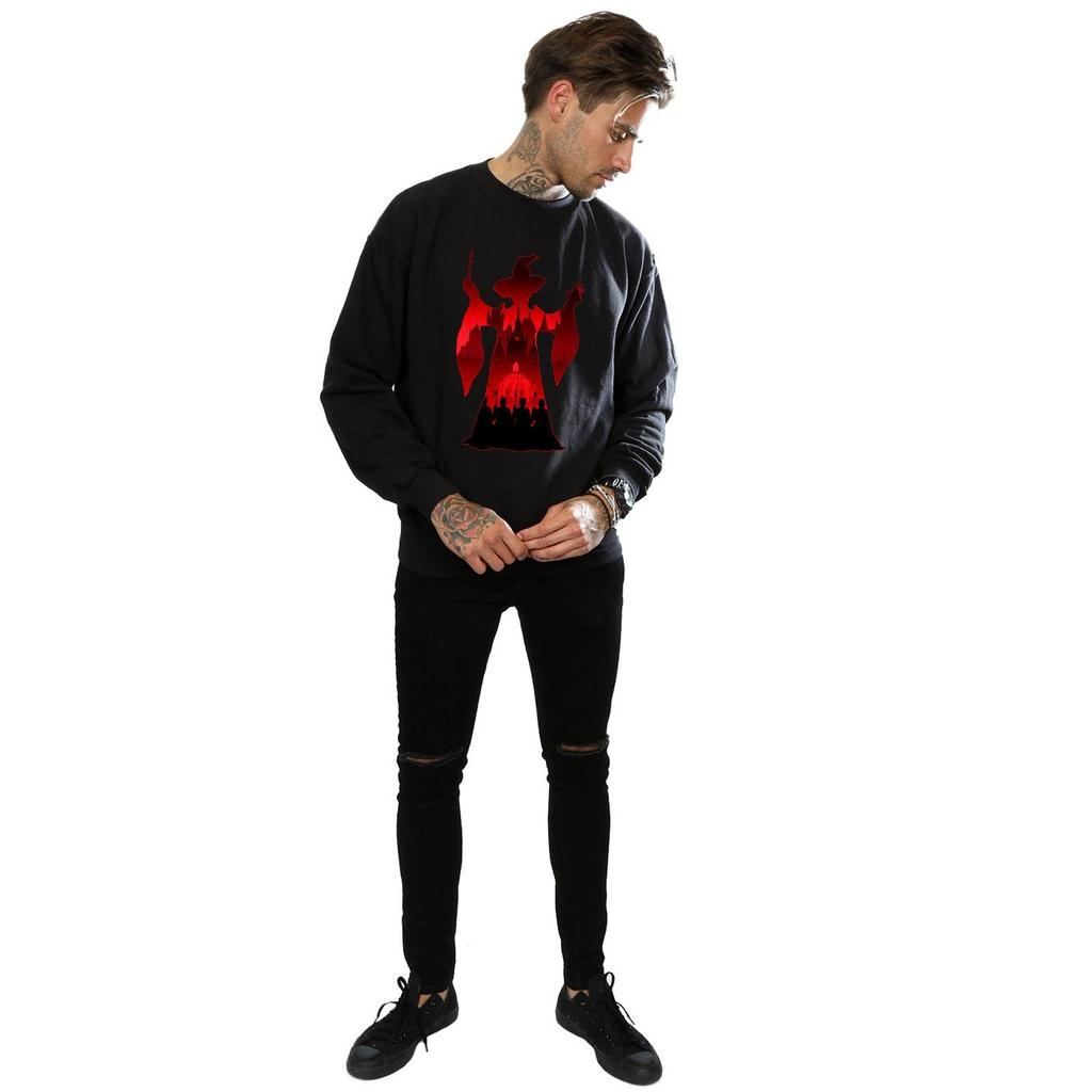 Harry Potter Mens Minerva McGonagall Silhouette Sweatshirt