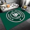 Plymouth Argyle Logo Carpet suitable as a non-slip mat for the living room or bedroom sofa