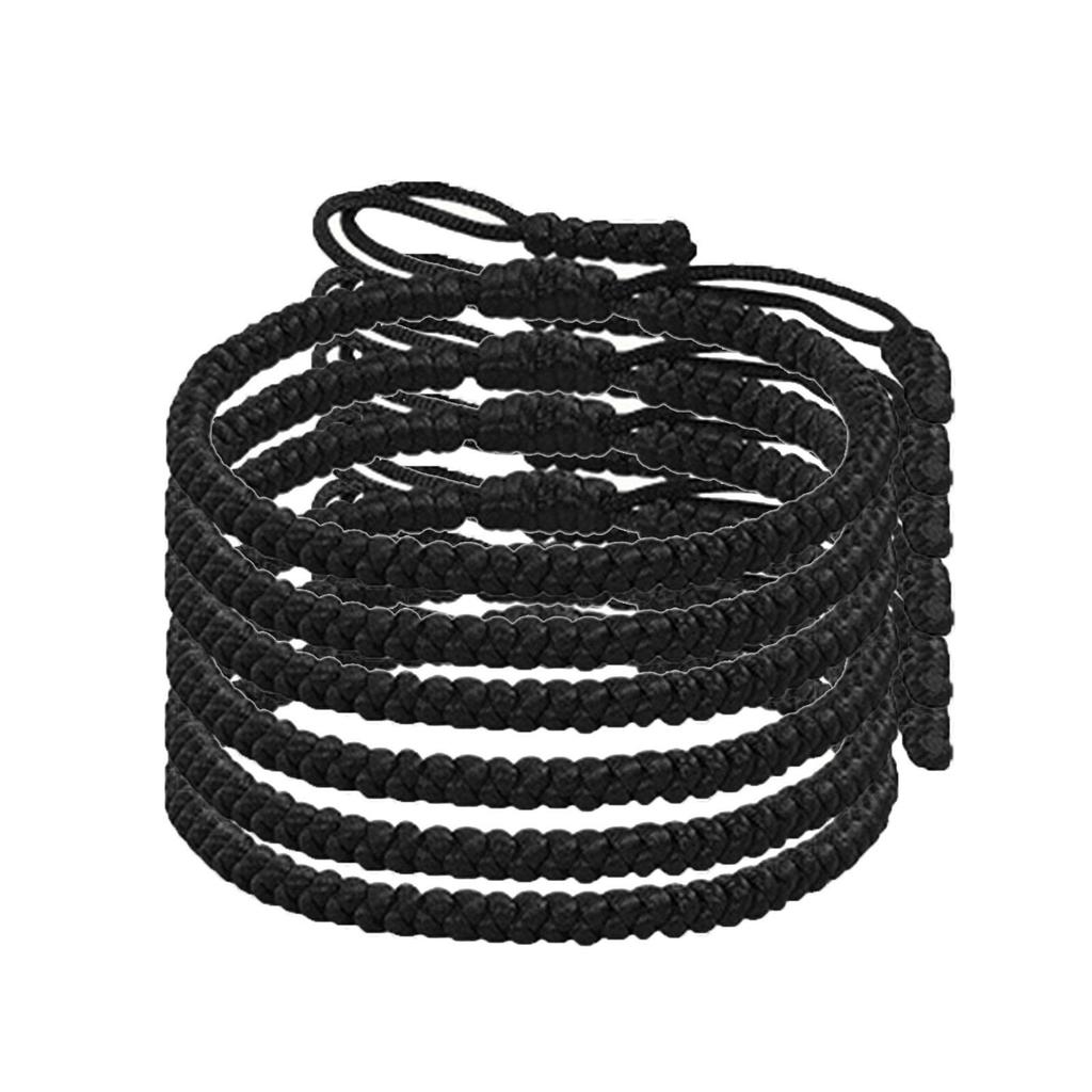 Handmade Blue Beads Bracelet Portable Braided Bracelets Set Elegant Wristband Accessories For Men And Women