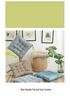 Japanese Style Multi-color Corduroy Square & Round Seat Cushion