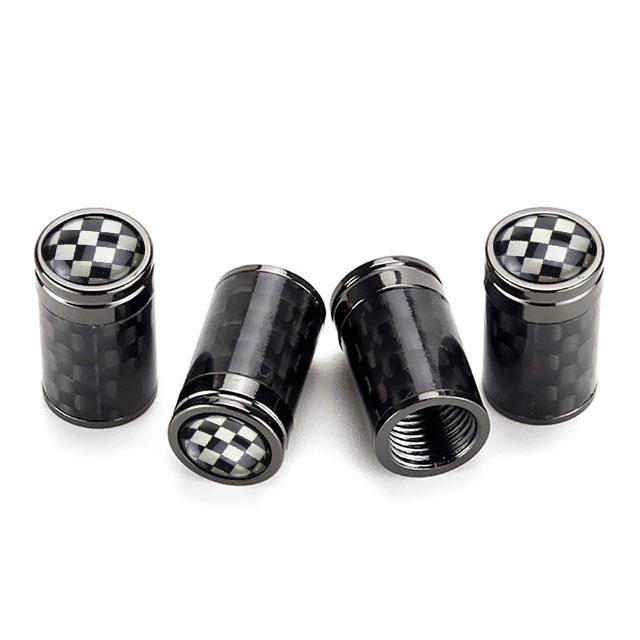 

4Pcs/set Carbon Fiber Automobile Valve Cover With Box
