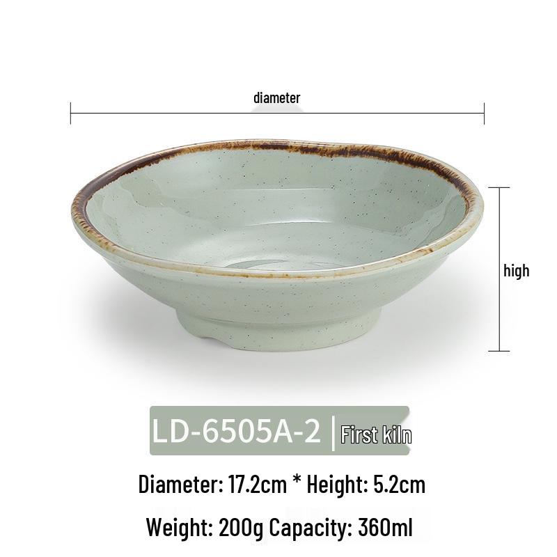 Melamine Imitation Porcelain Small Bowl for Rice, Soup, or Seasoning - Ideal for Hotels & Restaurants