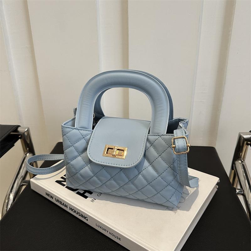 

Французская сумка Niche Diamond Chain для женщин, новая весенне-летняя модная сумка для поездок на работу, сумка через плечо на одно плечо