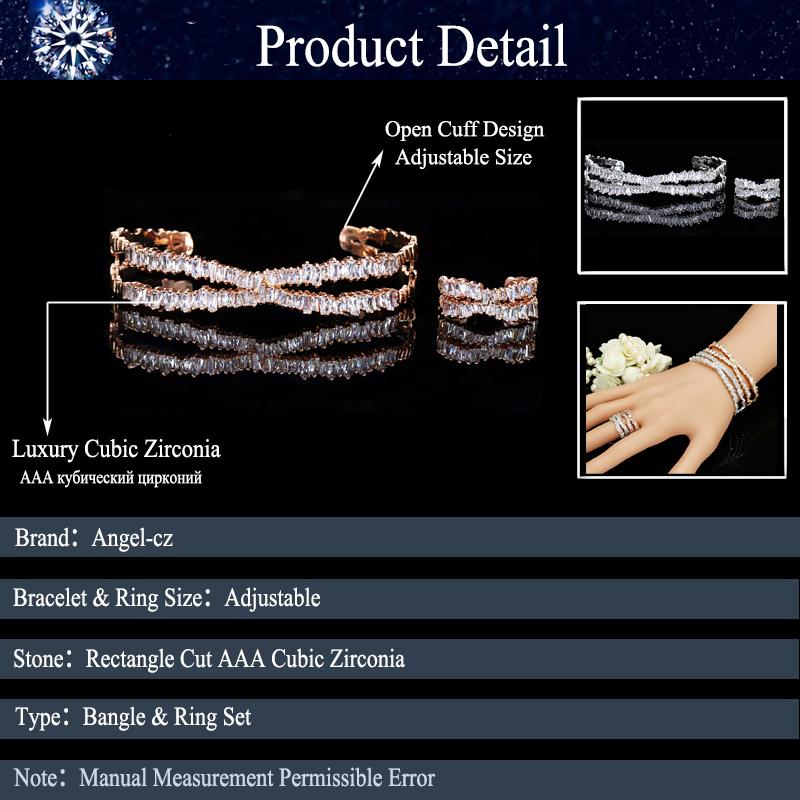 Sada náramků a prstenů s nastavitelnou velikostí šperků WWJ