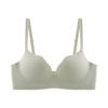 Women Seamless Push Up Gathering Shaping Anti Sagging Side Support Bra