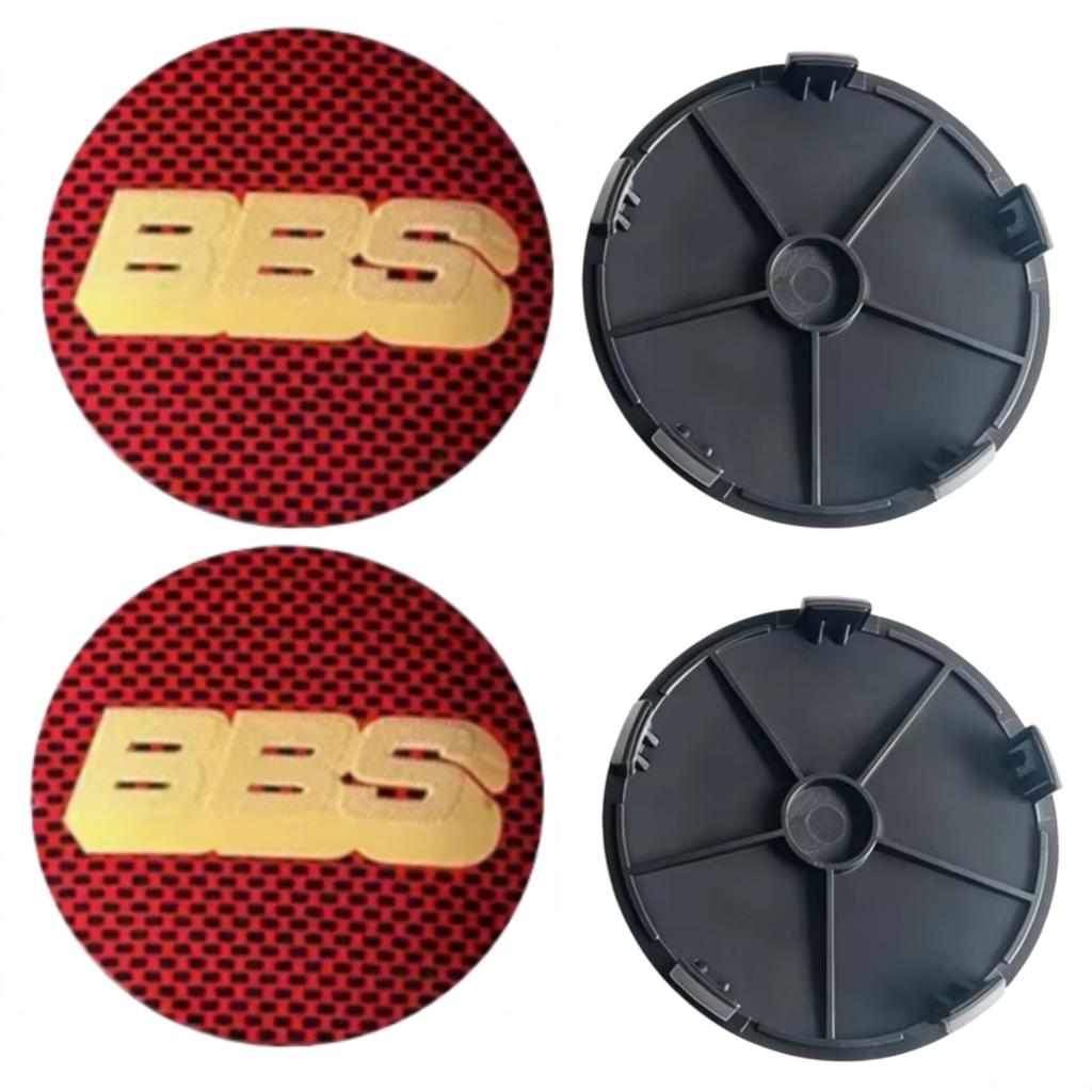4 Stück 68mm BBS Logo Emblem Plakette Auto Radnabendeckel Abdeckung für F20 F22 F23 F85 F86 E90 E91 F32 F33 F34 F36 F10 F11 F18 F06 F12 F13 F01