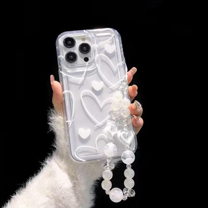 Cross Love Line Bracelet for iPhone 13 Pro/17/15 Pro Max Case
