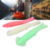 3pcs Squid Lure High Simulation Lifelike Soft Octopus Lures Squid Bait Glow in The Dark Fishing Lures for Fishpond 23cm/9.06in