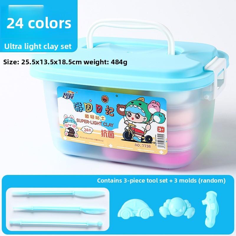 Colorful Modeling Clay Set With For Kids Handcrafts And Creative Play