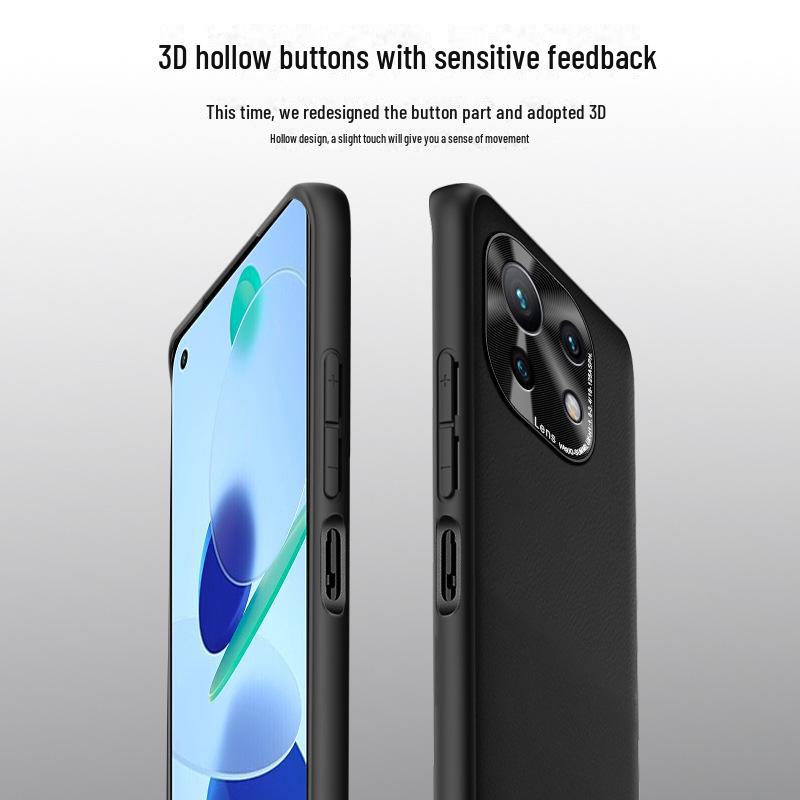 Xiaomi 11 Youth Edition Liquid Leather Phone Case for Anti-Fall Protection - Single Piece Shipping Available