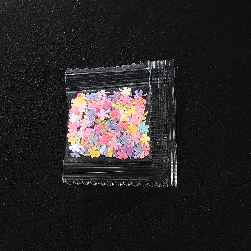 Cherry Blossom & Clover Glitter Cream Glue Ornaments: Stickers, Phone Case Filler, Decorative Accessories 1g