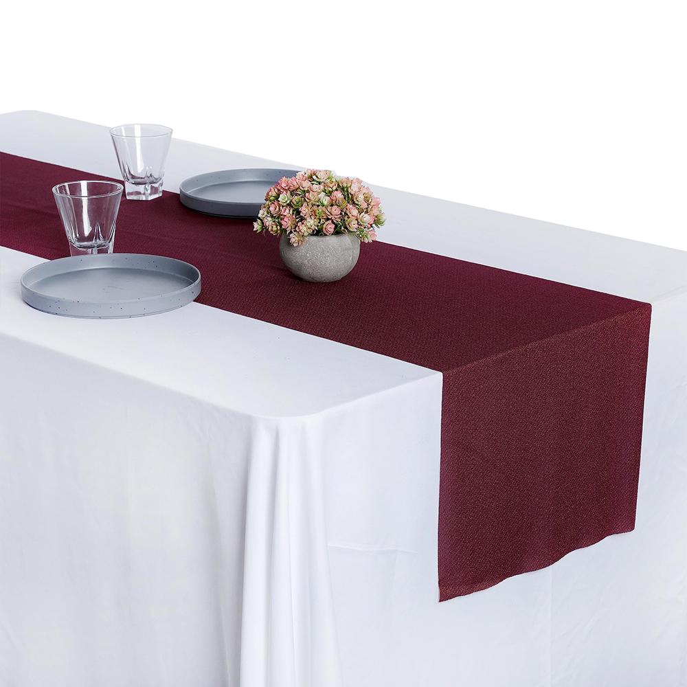 Effulge Chiffon Table Runner Romantic Sheer Table Runners for Wedding Party Bridal Baby Shower Birthday Holiday Decorations