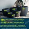 Extra-Large Thickened Plastic Flower Pot for Indoor Trees