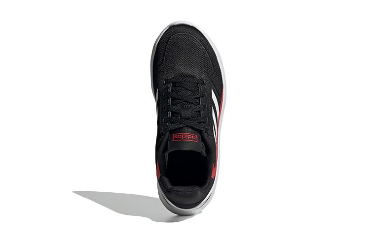 adidas Neo Nebula Ted K Fashion Patchwork Breathable Low Top Kids' Running Shoes Black Red White Kids' EH2542