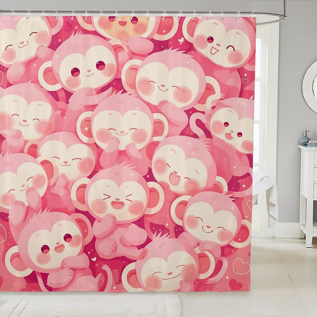 Einhorn Duschvorhang Fantasy Einhorn Thema Badezimmer Duschvorhang Sets Mädchen Mond Galaxie Sternenhimmel Stoff Duschvorhang