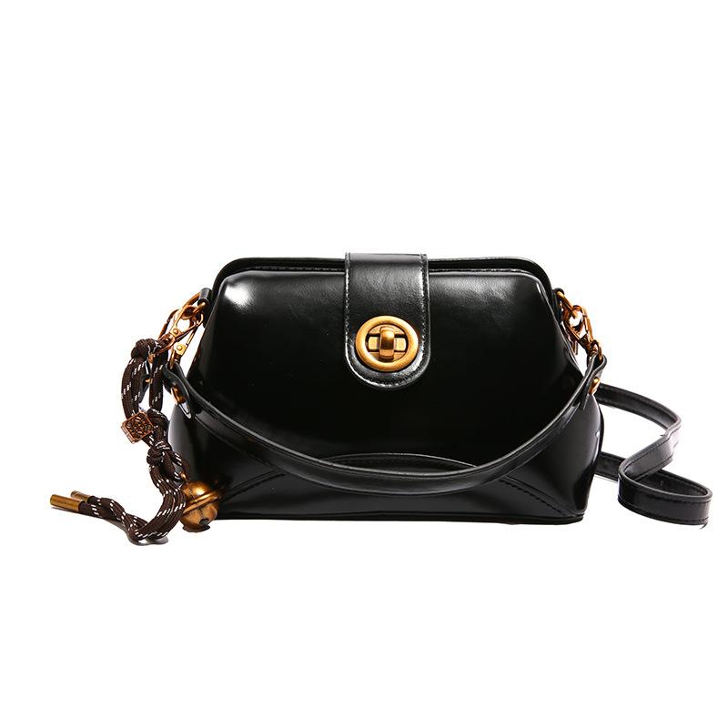 Small Square Bag Women's 2025 New Autumn and Winter Portable Shoulder Messenger Bag Fashion Trend Exquisite Women's Bag