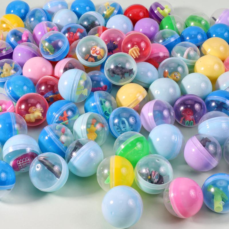 

Прозрачное яйцо-игрушка гашапон 45 мм для детей