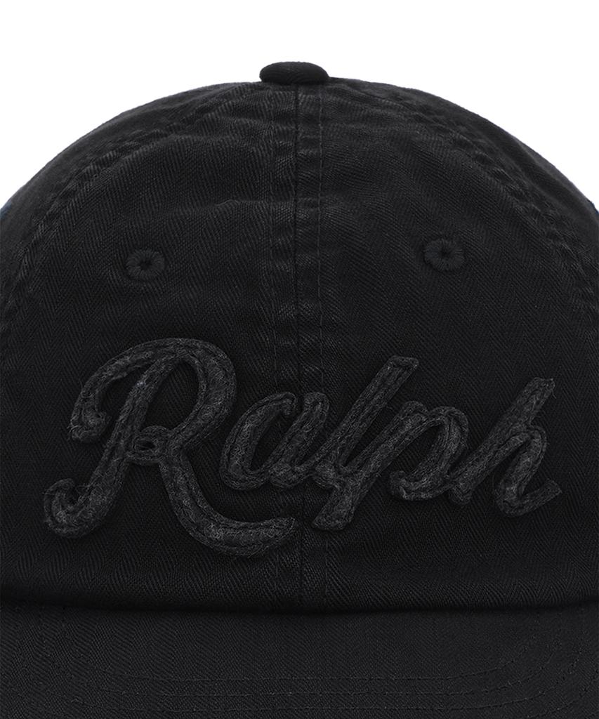 POLO RALPH LAUREN Herringbone Ball Cap - Black