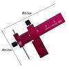 Oh.makasenet Plastic Model Parallel Line Engraving Scriber with Marking Needle for Gunpla (Red)