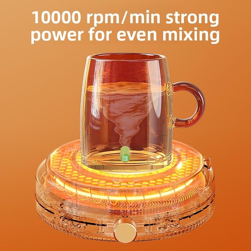 Automatic Stirring Cup Portable Electric Mixing Coffee Cup Office Mug Maglev Milk Shaker Kitchen Supplies with Spoon