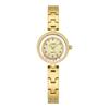 Light Luxury Fashion Alloy Women'S Watch, Small Disc Quicksand Watch, Waterproof Quartz Women'S Watch