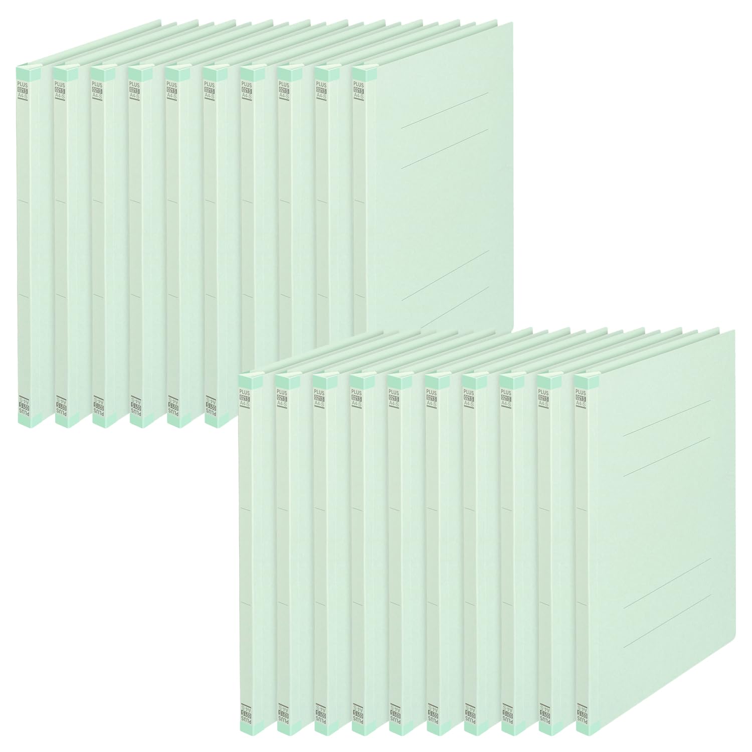 

Plus Back Reinforced Flat File A4 Vertical 2 Holes 20 Books Blue