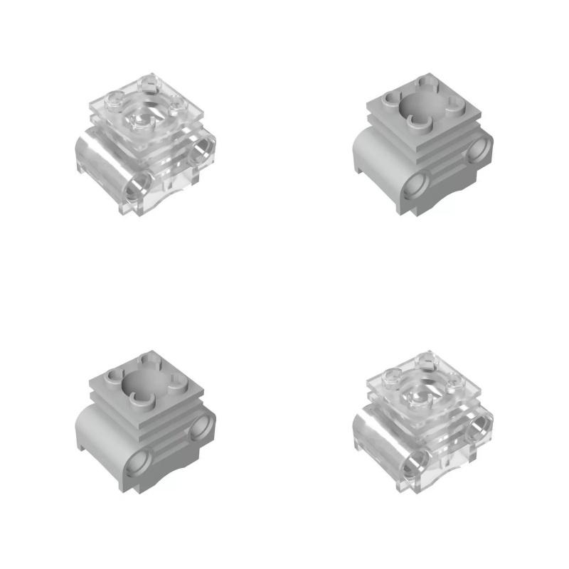 

Non-Toxic 10Pcs 2850 Engine Cylinder Moc Parts With Side Slots Brick Building Blocks Diy Toy For Kids Brain Game Birthday Gift 10pcs