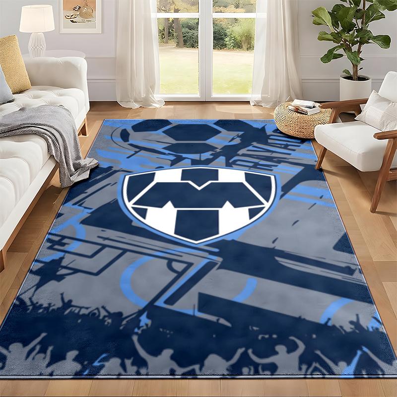 Club de Futboll Monterrey ICON Carpet Door Mat for Living Room or Bedroom Protective Mat Under Chair Office Decoration Christmas Gift Birthday Present