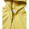 Thisisneverthat Hooded Fleece Half Zip Pullover Yellow