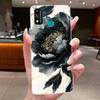 For Honor 9X Lite JSN-L21 JSN-L22 JSN-L23 Case Clear Fashion Butterfly Flowers Soft TPU Silicon Cover Honor 9XLite Phone Casing
