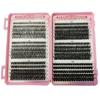 Mixed Pack Lash Book: 30D-100D Dense Single Cluster Segmented False Eyelashes