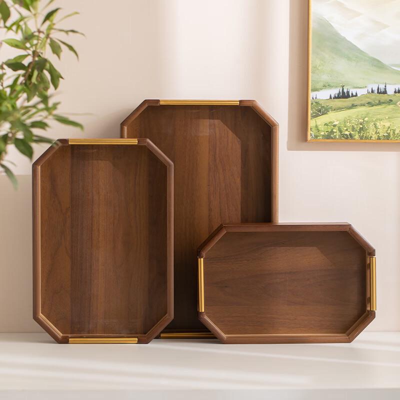 Neues Holz-Serviertablett im chinesischen Stil