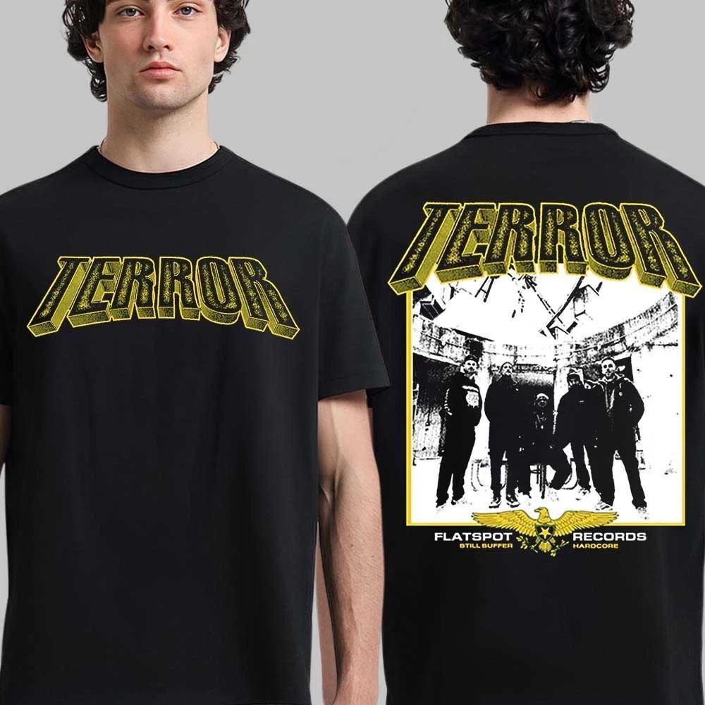 Terror Band T-Shirt Still Suffer Eagle Flatspot Records Hardcore Punk Black Tee S