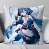 Layla Anime Game Genshin Impact Pillow Case Square Pillow Bedroom Sofa Leisure Comfort Cushion Living Room Home Decoration 40X40