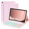 Backlight Keyboard Case for Samsung Galaxy Tab A9 Plus A9+ 11 Inch X210 X215 X216 Korean Portuguese Spanish Keyboard Cover Funda