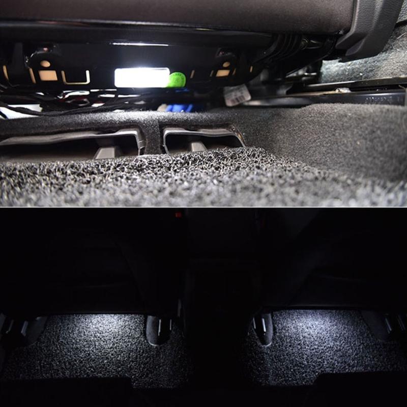 High Efficiency LED Footwell Light With Bright Uniform Illumination For Enhanced Car Interior Atmosphere And Night Driving Safety