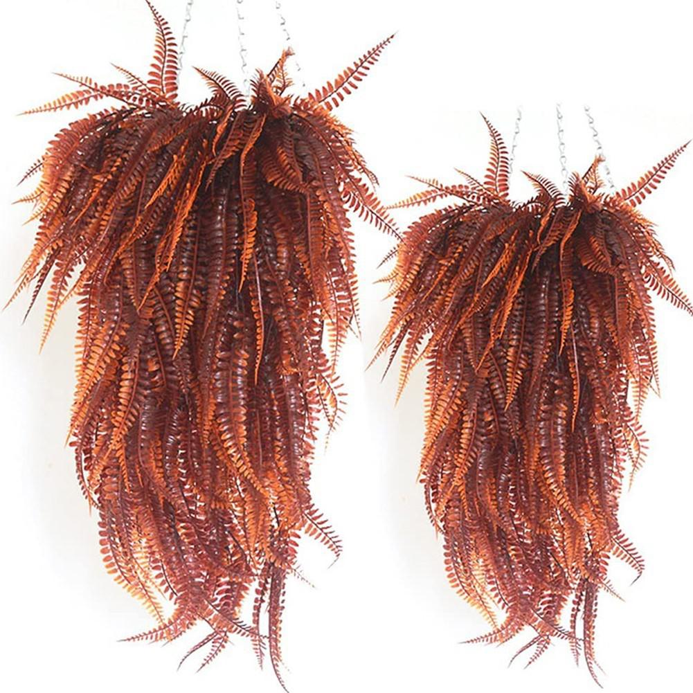 

Simulation for Fern Grass Green Plant Artificial for Fern Persian Leaves Flower красный