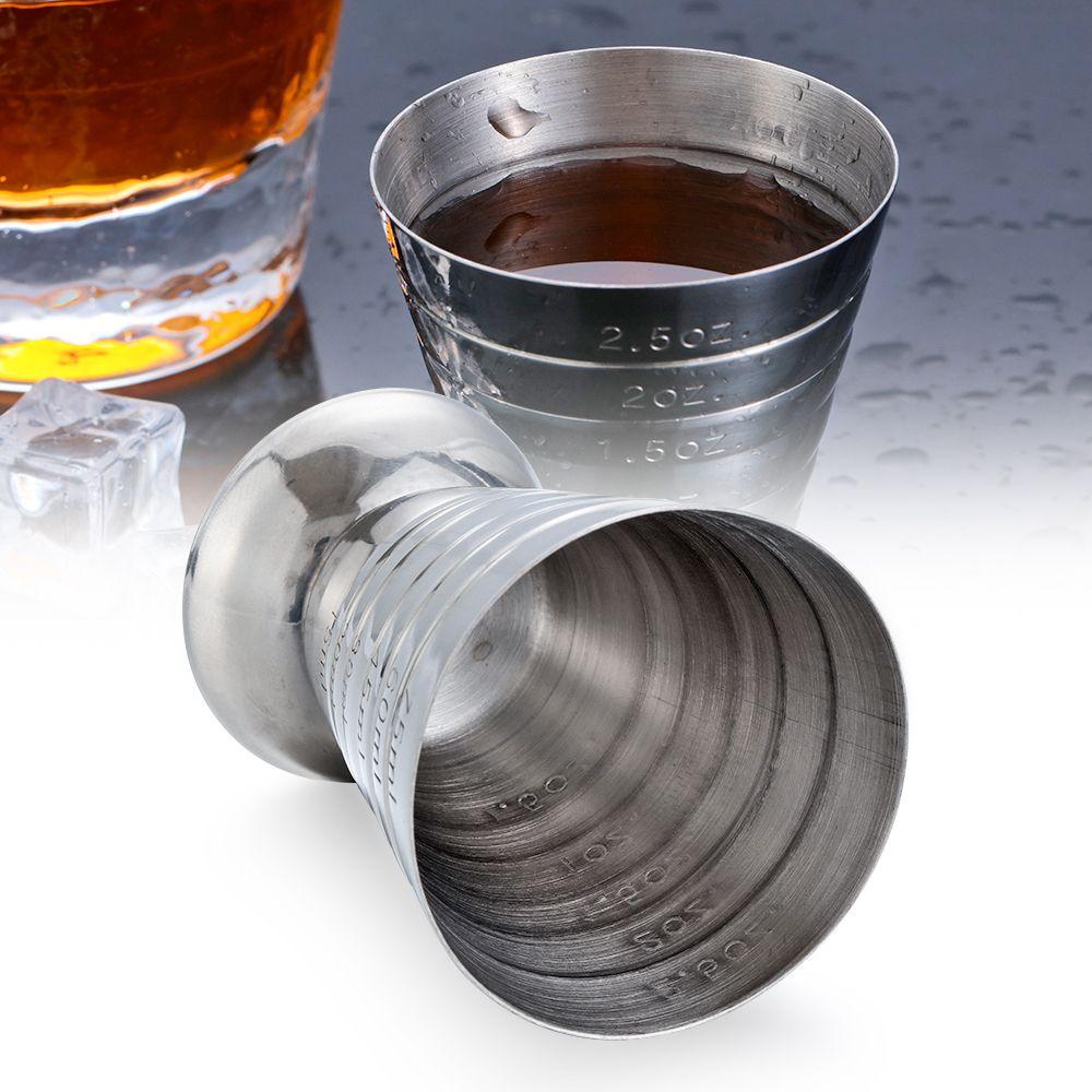75ML Mixer Measure Tool Cocktail Tools Measuring Cup Mixing glass Jigger Drink Shaker