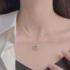 Exquisite Ruyi Safety Lock Necklace Accessories Women's Summer New Popular Light Luxury Niche Neck Chain Design Clavicle Chain