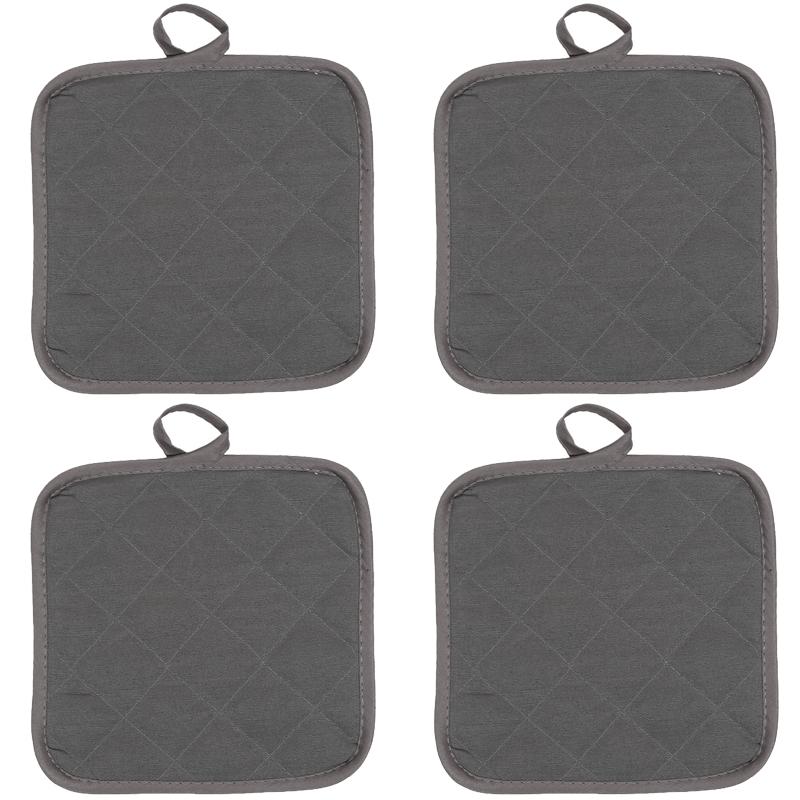 1/2/4 PCS Hot Pad For Kitchen Potholders Towel Heat Resistant Mat Non-Slip Pot Pan Holder Pad Cushion Protect Table Tools