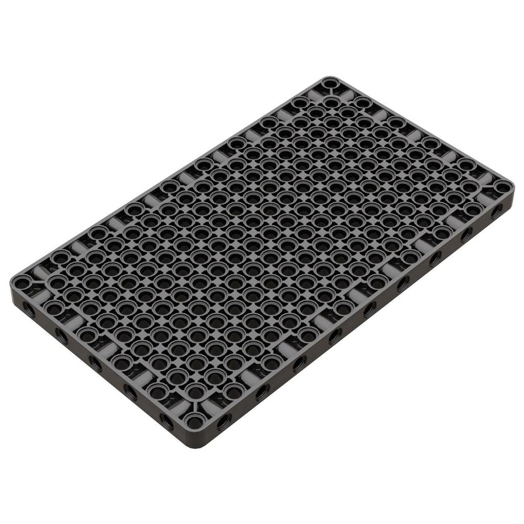11x19 Hole Arm Technology Base Plate Compatible with LEGO 39369 for Science Education MOC Accessories