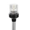 22in Boat Anchor Light 360 Degrees  All Round LED Stern Pole Light 316 Stainless Steel Base for Fishing Boats Yacht
