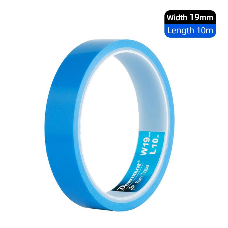 Bicycle Tubeless Rim Tape Tensilized Strapping Synthetic Rubber Adhesive 0.012mm Thickness 10m Length Multi Width Options 19