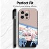 Hunter X-Hunters Cute Soft Phone Case for iPhone 16 16E 17 Air 15 Pro Max 14 Plus 13 Mini 11 12 7 Black Cover Back Shell