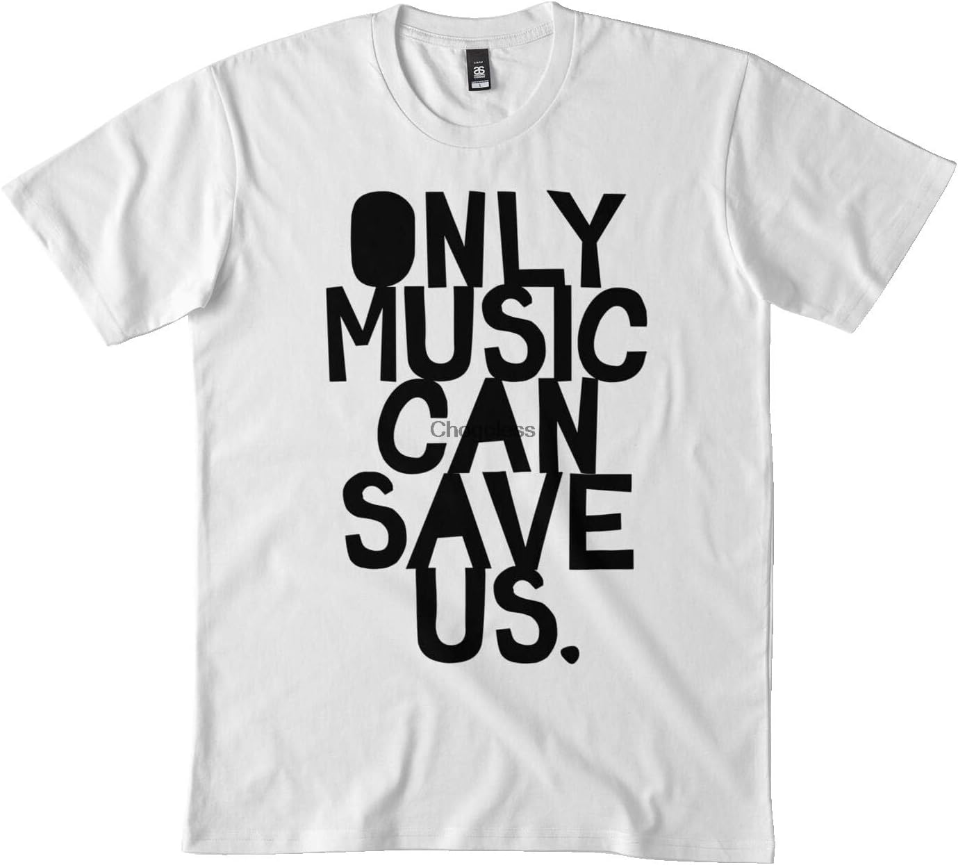 Only Music Can Save Us t-Shirt for Men t-Shirt for Women DMN Black XXL белый