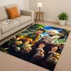 3D Anime Hunter X Hunter Killua Cartoon Living Room Non-Slip Area Rug Carpet for Bedroom Playroom Sofa,Home Decor Doormat Kids