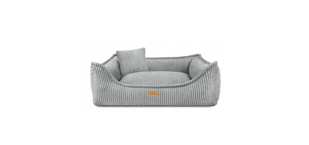 Legowisko Ortopedyczne Denzoo Milano Grey "M" 80X60 Kojec Sofa Posłanie